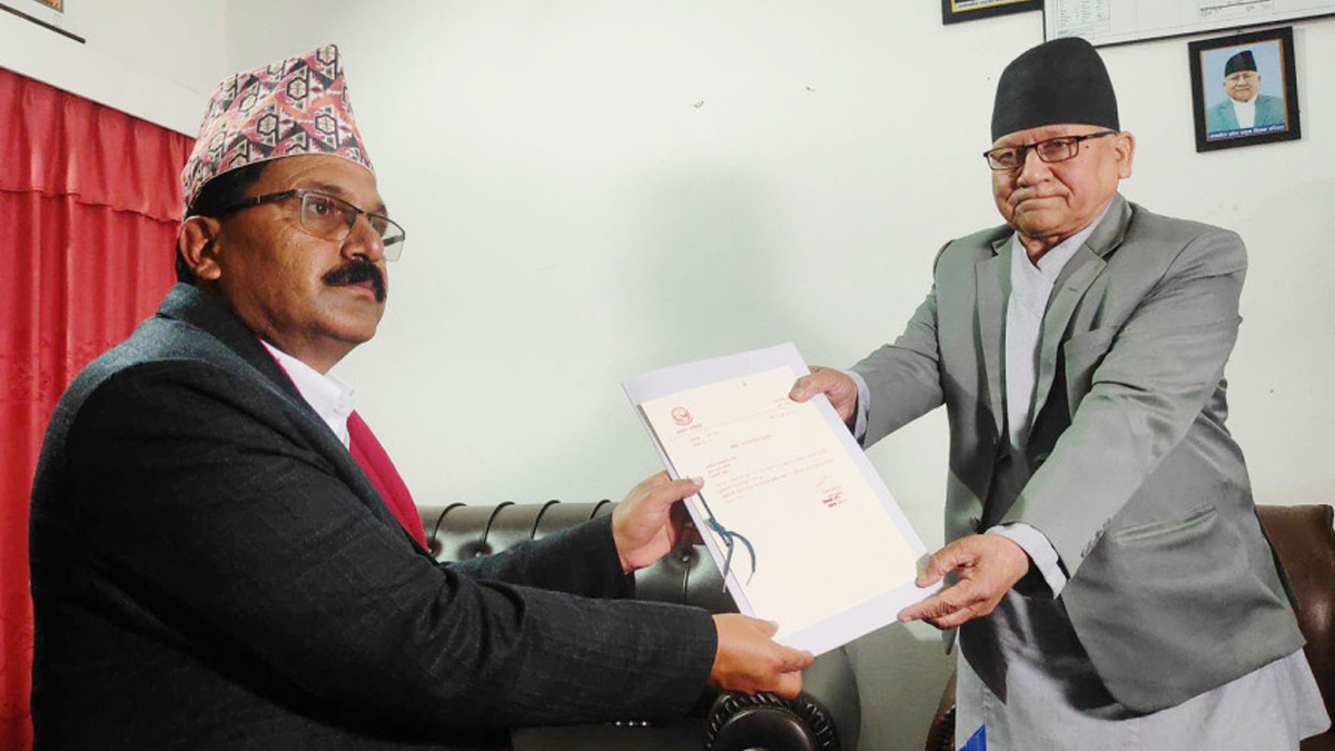 कर्णालीका मुख्यमन्त्री शर्माले आज विश्वासको मत लिने 